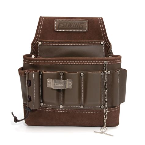 Premium Leather Electrician Tool Bag - Durable & Reliable